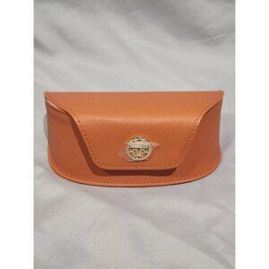 Tory Burch Orange Magnetic Flip Top Sunglasses‎ Case Womens Sunglass Case Summer
